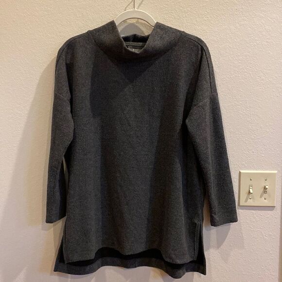 𝅺ANTHROPOLOGIE THERESA MOCK NECK SWEATER - Picture 3 of 4
